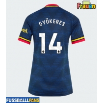 Arsenal Viktor Gyokeres #14 Auswärtstrikot Frauen 2026-27 Kurzarm